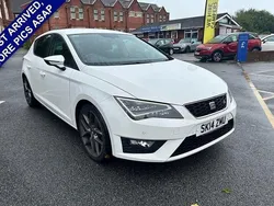 White Used 2014 Seat Leon FR Hatchback | £7,495 (Fair price)