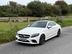 White Used 2019 Mercedes C300 AMG Line Premium Plus Coupe | £22,995 (A bit pricey)