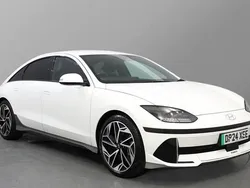 White Used 2024 Hyundai Ioniq 6 Premium Sedan | £26,500 (Fair price)
