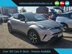 Silver Used 2017 Toyota C-HR SUV | £10,856 (Fair price)