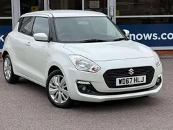 White Used 2018 Suzuki Swift SZ-T Hatchback | £7,825 (Fair price)