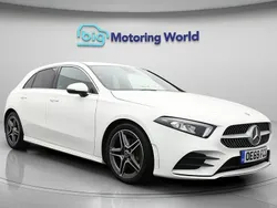 White Used 2019 Mercedes A180 AMG line Hatchback | £15,900 (Fair price)