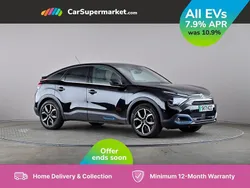 Black Used 2022 Citroën e-C4 Shine Hatchback | £12,197 (Fair price)