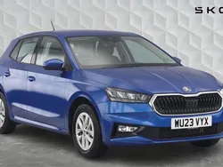 Race blue metallic Used 2023 Skoda Fabia Comfort Hatchback | £13,620 (Good price)