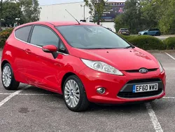 Red Used 2011 Ford Fiesta Titanium Hatchback | £2,190 (Fair price)