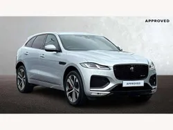 Hakuba silver Used 2021 Jaguar F-Pace R-Dynamic SUV | £36,995 (Fair price)