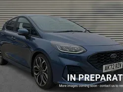 Blue Used 2022 Ford Fiesta ST-Line X Hatchback | £15,606 (Fair price)