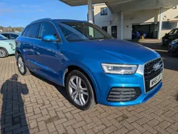 Blue Used 2015 Audi Q3 S-Line SUV | £11,495 (A bit pricey)