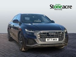 Blue Used 2021 Audi Q8 S-Line SUV | £39,990 (Fair price)