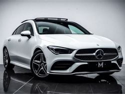 White Used 2020 Mercedes CLA220 AMG line Sedan | £27,495 (Expensive)