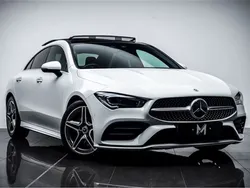 White Used 2020 Mercedes CLA220 AMG line Sedan | £27,495 (Expensive)
