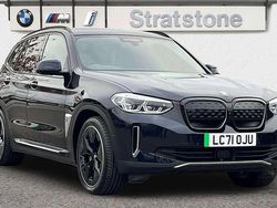 Black Used 2021 BMW iX3 Comfort Edition SUV | £24,719 (Good price)