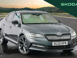 Grey Used 2020 Skoda Superb SportlinePlus Hatchback | £18,995 (Fair price)
