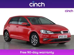 Red Used 2019 VW Golf VII Match Hatchback | £14,789 (Fair price)