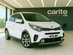 White Used 2018 Kia Picanto X-Line Hatchback | £10,295 (Fair price)