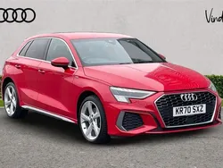 Red Used 2020 Audi A3 e-tron S-Line Hatchback | £19,800 (Fair price)