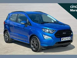 Blue Used 2022 Ford Ecosport ST-Line SUV | £11,963 (Fair price)