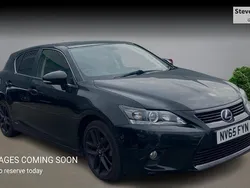 Used 2016 Lexus CT200h Sport Line Hatchback | £12,156 (Fair price)