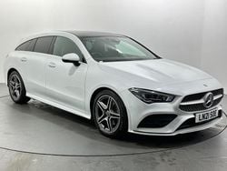 White Used 2021 Mercedes CLA180 Shooting Brake AMG Line Premium Plus Estate | £21,489 (Fair price)
