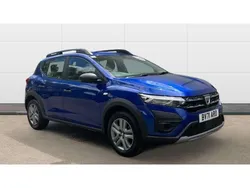 Blue Used 2021 Dacia Sandero Essentiel Hatchback | £10,681 (Fair price)