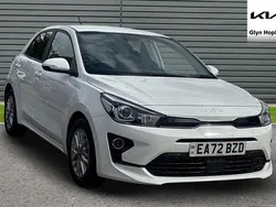 White Used 2022 Kia Rio 2 Hatchback | £13,930 (Fair price)