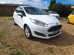 White Used 2017 Ford Fiesta Zetec Hatchback | £4,995 (Fair price)