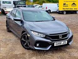 Grey Used 2018 Honda Civic EX Hatchback | £11,788 (Fair price)