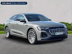 Grey Used 2024 Audi Q8 e-tron S-Line SUV | £41,736 (Expensive)