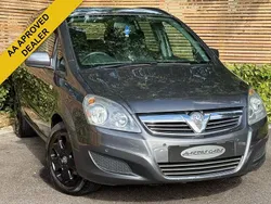 Grey Used 2012 Vauxhall Zafira MPV | £2,485 (Fair price)