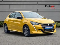 Yellow Used 2022 Peugeot 208 Active Premium Hatchback | £12,795 (Fair price)
