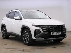 White Used 2024 Hyundai Tucson Ultimate SUV | £31,285 (Expensive)