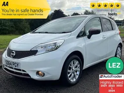 White Used 2014 Nissan Note Acenta Premium MPV | £3,995 (Fair price)