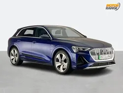 Blue Used 2022 Audi e-tron S-Line SUV | £26,195 (Fair price)