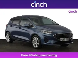 Blue Used 2022 Ford Fiesta Titanium Hatchback | £11,999 (Good price)