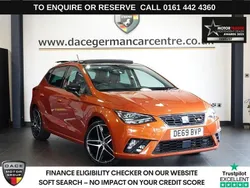Orange Used 2019 Seat Ibiza FR Sport Hatchback | £11,970 (A bit pricey)