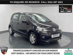 Black Used 2018 VW up! high up! Hatchback | £7,970 (Fair price)