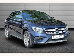 Blue Used 2017 Mercedes GLA220 AMG line SUV | £17,195 (Fair price)