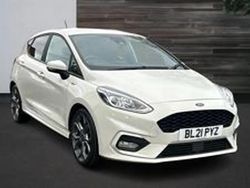 White Used 2021 Ford Fiesta ST-Line Hatchback | £10,249 (Fair price)