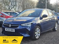 Blue Used 2020 Vauxhall Corsa Hatchback | £9,295 (Good price)