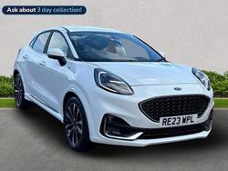 White Used 2023 Ford Puma ST-Line Hatchback | £18,966 (Fair price)