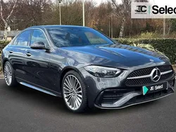 Grey Used 2022 Mercedes C220 AMG Line Premium Sedan | £30,795 (Fair price)