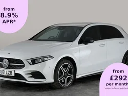White Used 2021 Mercedes A250 AMG line Hatchback | £19,892 (Fair price)