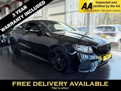 Black Used 2018 Mercedes E220 AMG line Coupe | £18,595 (Good price)