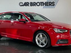 Red Used 2017 Audi A4 S-Line Estate | £10,995 (Fair price)