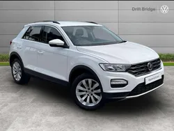 Pure white Used 2018 VW T-Roc SE SUV | £13,495 (Fair price)