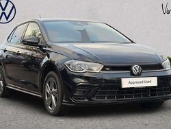 Black Used 2023 VW Polo R-line Hatchback | £19,577 (Fair price)