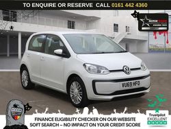 White Used 2019 VW up! S Hatchback | £7,470 (Fair price)