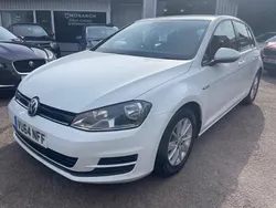 White Used 2014 VW Golf VII S Hatchback | £6,790 (Fair price)