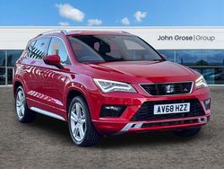 Red Used 2018 Seat Ateca 4Drive SUV | £12,995 (Fair price)