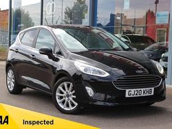 Black Used 2020 Ford Fiesta Titanium Hatchback | £6,995 (Fair price)